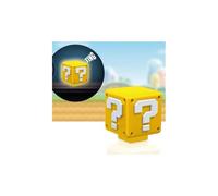 Luce e Suoni Super Mario Nightlight with Sound Question Block 8 cm