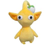 Nintendo Peluche giallo Pikmin, 17 cm, licenza ufficiale San-Ei