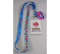 Nintendo Pokemon Go Pokeball Tipi ID Spilla Lanyard Gomma Master Poke Ball Charm