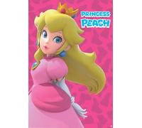 Nintendo Principessa Pesca Poster King Misura 61x91.5 CM 61x91.4cm Gioco Rosa