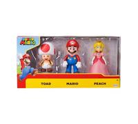 Nintendo Super Mario 3er Pack Mario & Friends, 10 cm