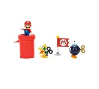 NINTENDO SUPER MARIO AIRSHIP DIORAMA SET Giocattoli