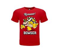 NINTENDO SUPER MARIO BOWSER T-shirt 12/13 red