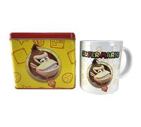 Nintendo Geschenkset Donkey Kong Tazza E Salvadanaio Münzbox 9x13x11cm