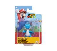 Nintendo - Super Mario Bros - Statuetta articolata 6,3 cm - Figure Yoshi Blu Cielo