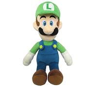 Nintendo Super Mario Brothers Luigi Peluche Sanei con Licenza Ufficiale, Colore Verde, 25 cm, GMSM6P01LUIGINEW