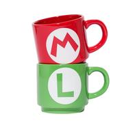 Nintendo Super Mario Brothers Initial Mugs Set