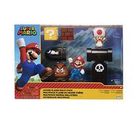 Nintendo Super Mario Diorama set Piana delle Ghiande. Include 4 personaggi e un accessorio. Ideale per bambini e collezionisti! Dai 3 anni in su.