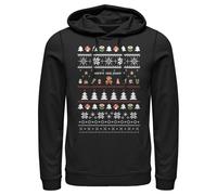 Nintendo Super Mario It's A Bunch Of Characters Ugly Christmas Hoodie