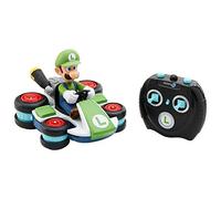 Nintendo Super Mario Kart 8 - Luigi Mini Racer Radiocomandato Anti-Gravity 2.4GHz con Sterzo Completo, Gira a 360°, Derapa - Portata fino a 30 m - Dai 4 Anni in su