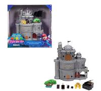 Super Mario Galaxy Movie - Playset Deluxe Castello di Bowser con personaggio Bowser da 4 cm, pianoforte, bonsai, quadri termo-reattivi e altro ancora