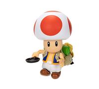 Super Mario Movie Nintendo Action figure di Toad alta 13 cm, articolata ed estre