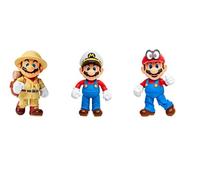 Nintendo Super Mario Odyssey - 3 Action Figure di Super Mario (Capitan Mario,