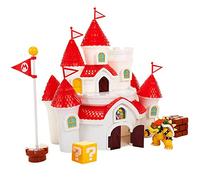 Nintendo SUPER MARIO PLAYSET CASTELLO MUSHROOM KINGDOM DELLA PRINCIPESSA PEACH, CON BELLISSIMI DETTAGLI COME NEL VIDEOGIOCO, DA 3 ANNI IN SU