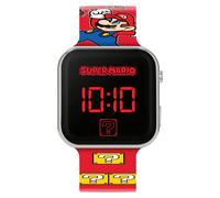Super Mario Orologio Digitale al Quarzo Ragazzo con Cinturino in Plastica GSM4107
