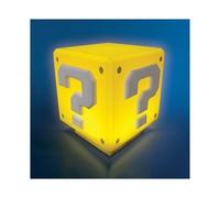 NINTENDO SUPER MARIO QUESTION BLOCK LAMPADA CON Lampada