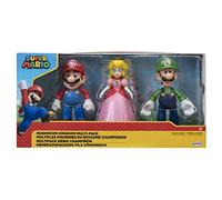 Jakks Pacific Nintendo Super Mario Set Diorama Regno dei Funghi 3 Personaggi