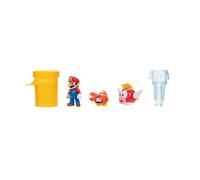 Nintendo Super Mario Sparkling Waters Diorama-Set da Gioco, 6,5 cm, Redcolorful