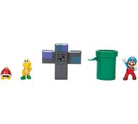 Nintendo Set Diorama Super Mario Sotterraneo con Figura 2,5 pollici JAKKS PACIFIC