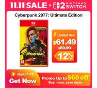 Nintendo Switch 2 Cyberpunk 2077 Ultimate Edition Juegos Offerte di giochi Gioco di carte di gioco fisico originale al 100% Gioco di ruolo per Switch 2