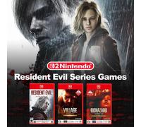 Nintendo Switch 2: Giochi della serie Resident Evil - Scheda di gioco fisica - Resident Evil Requiem, Resident Evil Village, Resident Evil 7