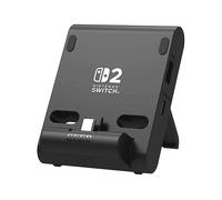 Nintendo Switch 2 HORI Dual USB PlayStand Nero