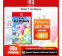 Nintendo Switch 2 Kirby Air Riders Juegos Offerte di giochi Supporto per carte da gioco fisiche originali al 100% Gioco d'azione per 1-4 giocatori per NS2