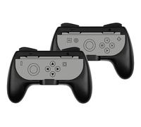 Konix Coppia di supporti per Joy-Con Nintendo Switch 2 - Forma di controller classico - Nero