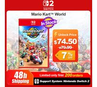 Nintendo Switch 2 Mario Kart World Juegos Offerte di giochi Scheda di gioco fisica ufficiale al 100% Racing Party Genre Game Solo per Switch 2 Random Cover