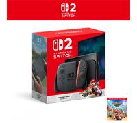 Nintendo Switch 2 + Pacchetto Mario Kart World (Inclusa Scheda di Gioco) - Schermo OLED da 7" dai colori vivaci- Modalità cooperativa locale, online e multigiocatore wireless locale- 64 GB di memoria