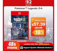 Nintendo Switch 2 Pokemon Legends ZA Juegos Offerte di giochi Scheda di gioco fisica ufficiale al 100% Gioco Pokemon RPG per Nintendo Switch 2