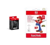 Nintendo Switch 2 Pro Controller edizione speciale Resident Evil Requiem + Scheda Micro SD Express SanDisk (256 GB) Switch 2