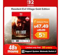 Nintendo Switch 2 Resident Evil Village Gold Edition Giochi Offerte 100% Nuovo Gioco Fisico Nintendo per Console NS2