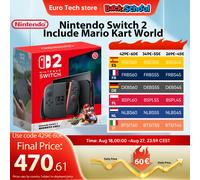 Nintendo Switch 2 + Mario Kart World console da gioco portatile 20,1 cm (7.9") 256 GB Touch screen Wi-Fi Nero