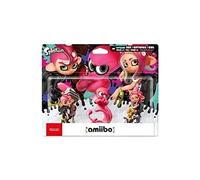 Nintendo Amiibo Octoling Boy Girl And Octopus Rosa