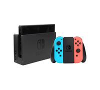 NINTENDO Switch con Joy-Con Rosso Neon e Blu Neon, Nero, Blu, Rosso