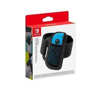Nintendo Leg Strap Fibra di cotone, Elastan, Nylon, Poliestere Nero