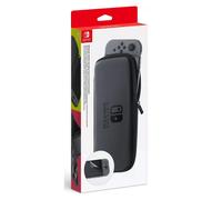 Nintendo Switch Kit Custodia Grigia + Pellicola Protettiva Schermo Console Nuova