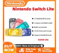 Nintendo Switch Lite Console di gioco portatile Nintendo Switch Archiviazione interna 32G Touch screen LCD da 5,5 pollici Bluetooth 4.1 Coral