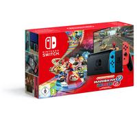 Switch & Mario Kart 8 Deluxe - Console portatile 15,8 cm (6.2 ) 32 GB Touchscreen Wifi, Nero, Blu, Rosso- Ricondizionato - Buono stato