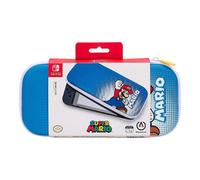 NINTENDO SWITCH MARIO POP ART CUSTODIA DA TRASPORTO RIGIDA AZZURRA LITE / OLED