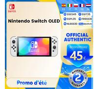 Nintendo Switch Modello OLED con Joy-Con, Audio Migliorato, Console Regolabile, Modalità TV Stabile, Schermo da 7'' per Videogiochi
