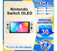 Nintendo Switch Modello OLED con Joy-Con, Audio Migliorato, Console Regolabile, Modalità TV Stabile, Schermo da 7'' per Videogiochi