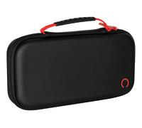 Konix Custodia di protezione e trasporto per console Nintendo Switch, Switch OLED e Switch 2 - Rete per accessori - 8 scomparti per giochi - Nero