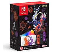 Console Nintendo Switch (Modello OLED) Edizione Pokémon Karmesin & Purpur, Schermo OLED da 7 Pollici, Joy-Con, Niente Giochi Inclusi