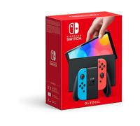 Nintendo Switch (modello Oled) Rosso neon/Blu neon, schermo 7 pollici