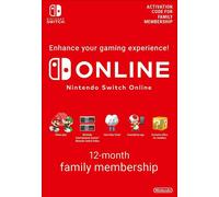 Nintendo Switch Online Family Membership - 12 Months eShop Key EUROPE