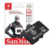 SANDISK 128GB Fortnite microSDXC Scheda per Nintendo Switch, Scheda di memoria con Licenza Nintendo, fino a 100 MB/s UHS-I Class 10 U3