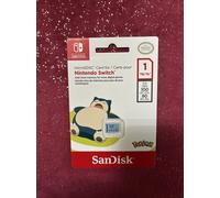Nintendo Switch Sandisk Microsdxc 1Tb Memoria Micro Sd Scheda Pokemon Snorlax