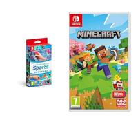Nintendo Switch Sports - Videogioco Nintendo - Ed. Italiana - Versione su scheda + Minecraft - Videogioco Nintendo - Ed. Italiana - Versione su scheda
